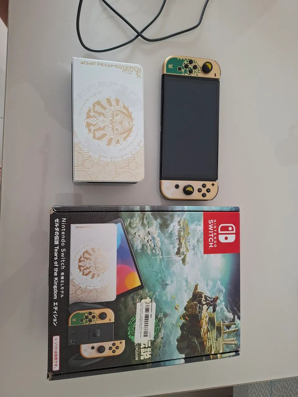 Nintendo switch oled zelda