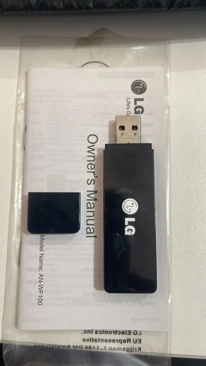 Adaptador Wireless Usb Wi-fi Lg An-wf100