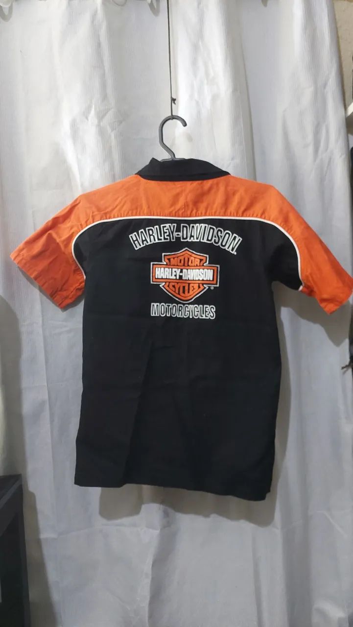 Camisa harley davidson  tamanho  p - Foto 2
