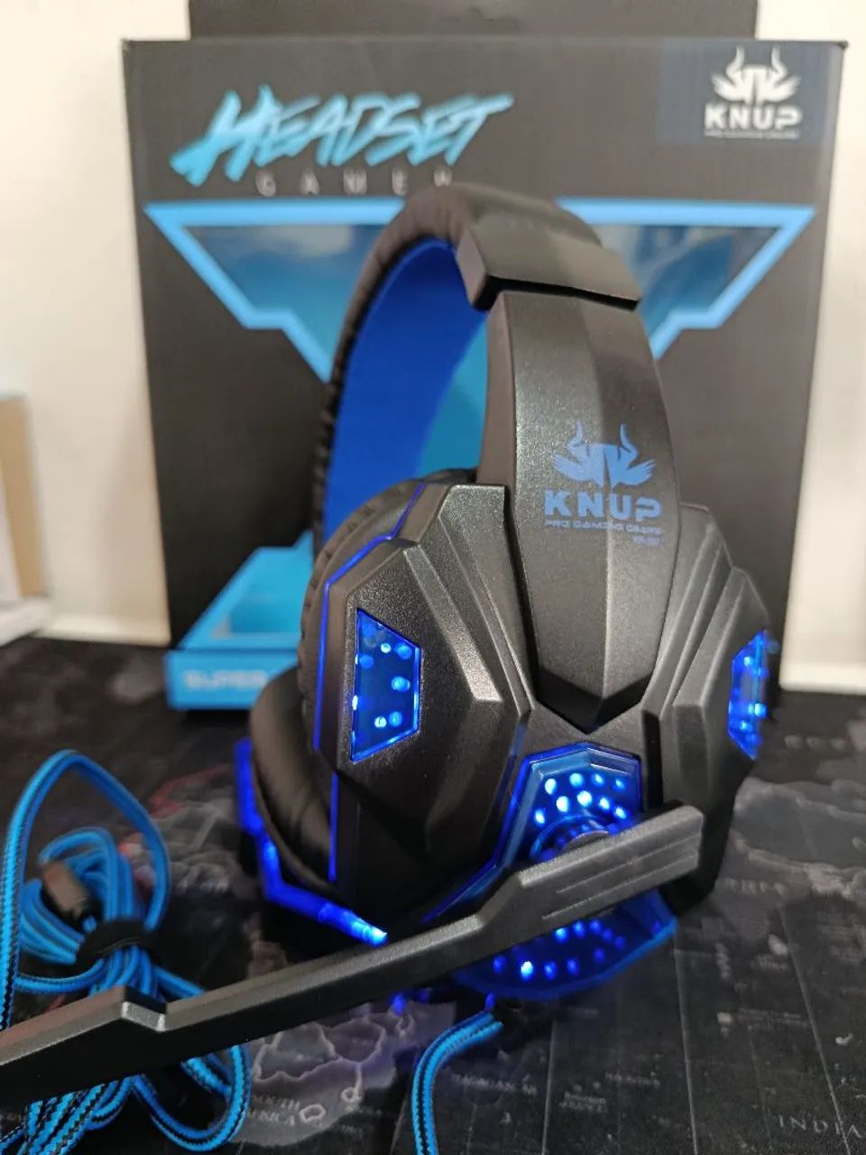 Headset gamer com LED para games,PCs, Notebooks e celular/ MEGA PROMOÇÃO  - Foto 2