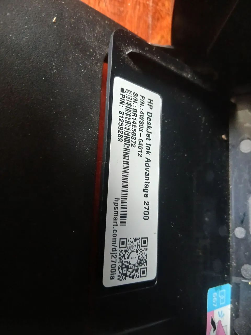 Impressora HP 2774 nunca usada - Foto 3