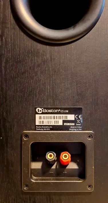 CAIXAS TORRE BOSTON CS226 250W 89dB 8ohms 46Hz 6.5" x2 - Foto 6