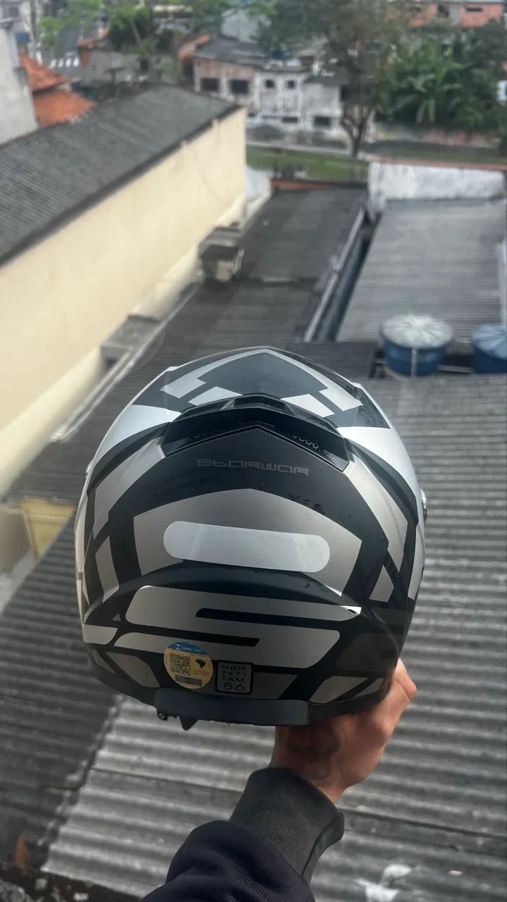 Ls2 Starwar Black Silver - Foto 2