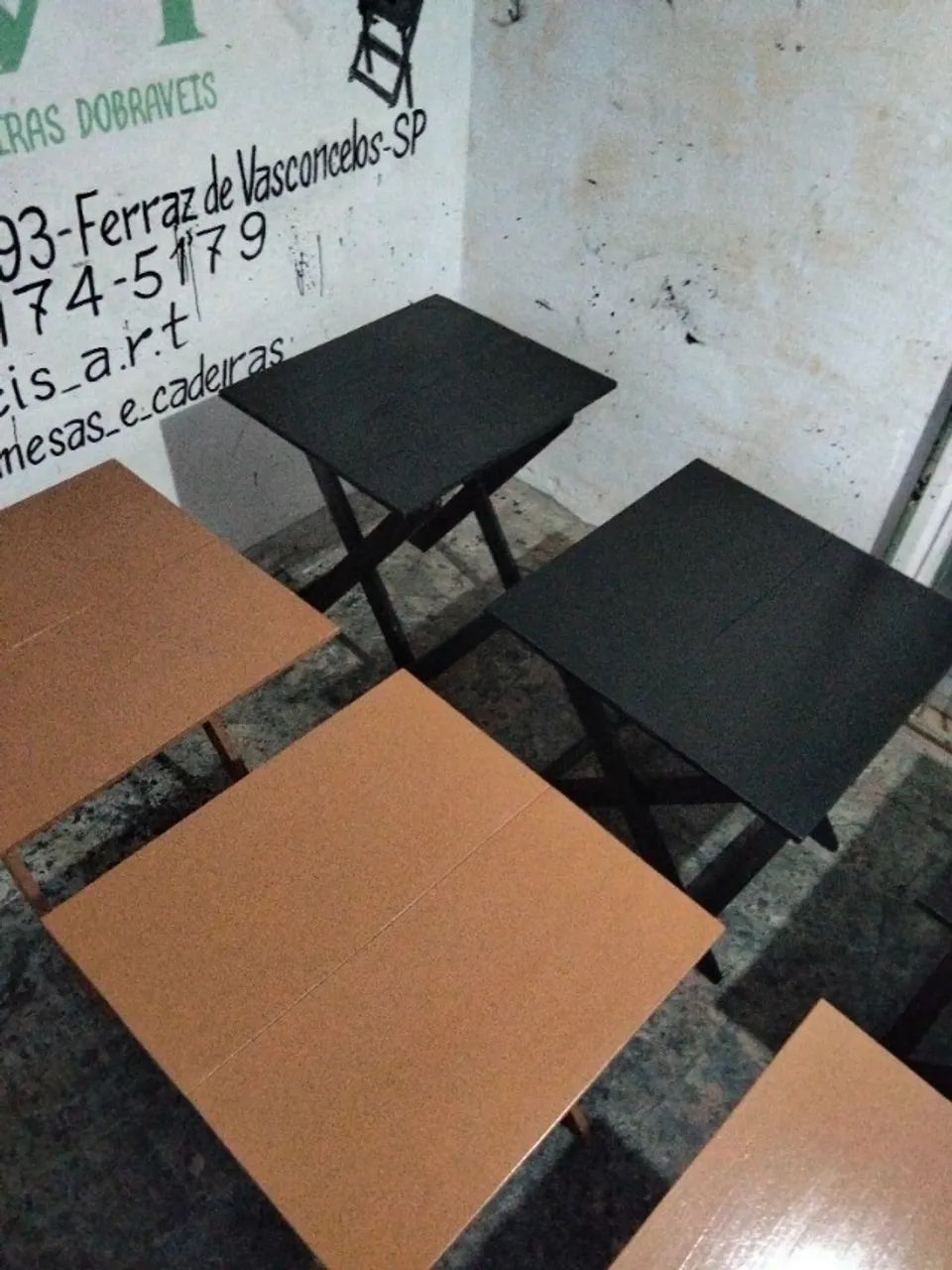 Mesas e cadeiras dobráveis  - Foto 5