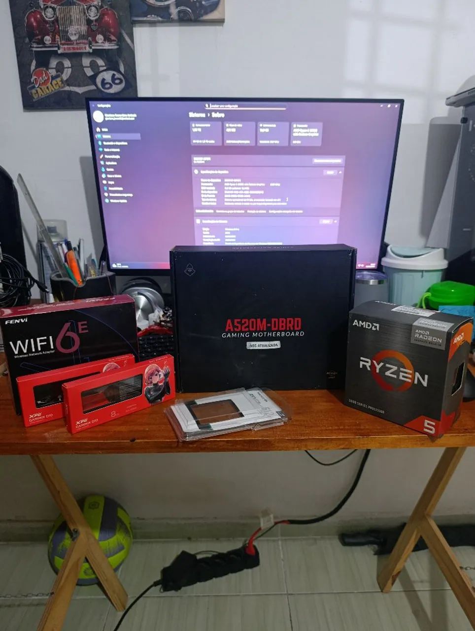 PC Gamer Ryzen 5 - Performance Premium & Conectividade de Ponta (Com Caixas!) - Foto 2