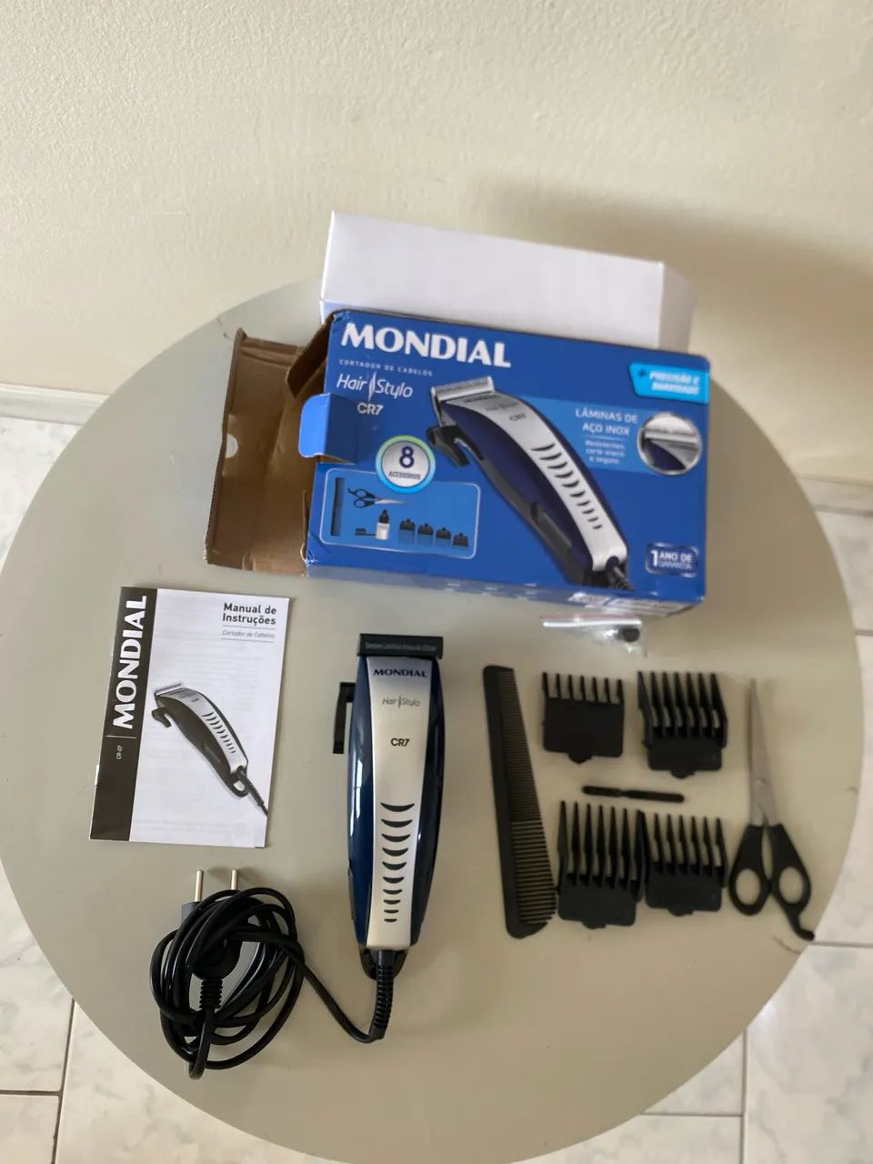 Cortador de Cabelo Mondial - Modelo Hair Stylo CR7 - Foto 2