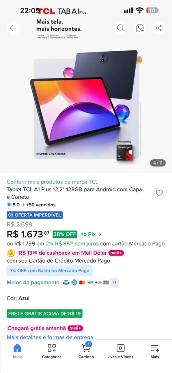 Tlc tab A1plus - Foto 5