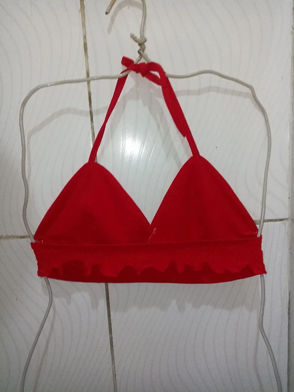 Top Vermelho Feminino M  - Foto 2