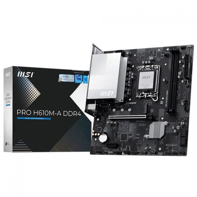 Placa Mãe H610 Msi Lga 1700 12ª 13ª 14ª Geração intel