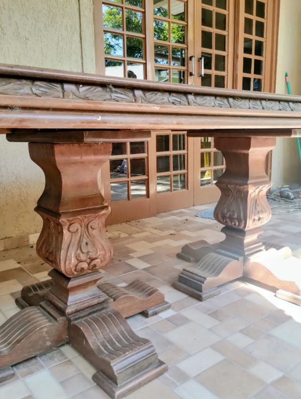 Mesa de jantar madeira - Foto 5