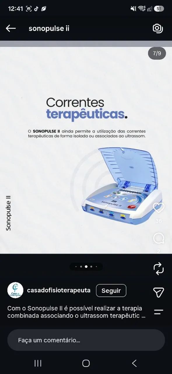 Sonopulse ii - Terapia combinado - O melhor  - Foto 5