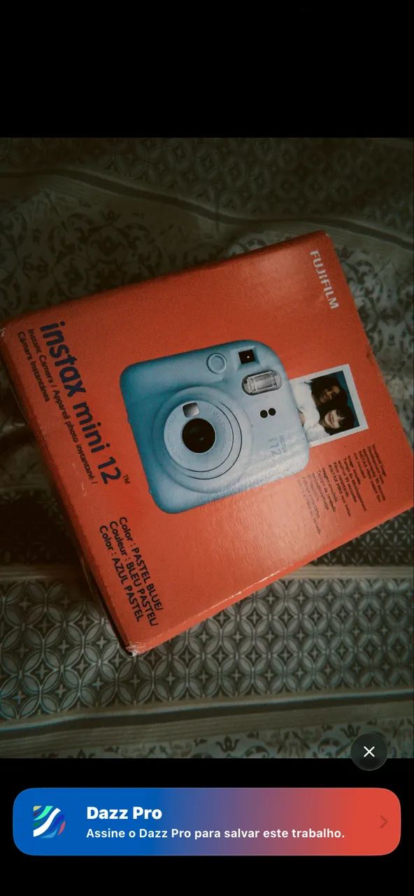 vendo câmera instax mini 12 - Foto 3