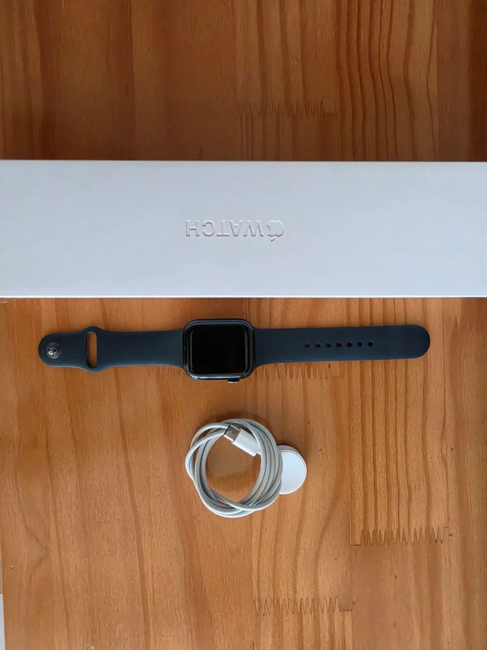 Smartwatch Apple Series 7 45mm - preto(midnight) - Smartwatches