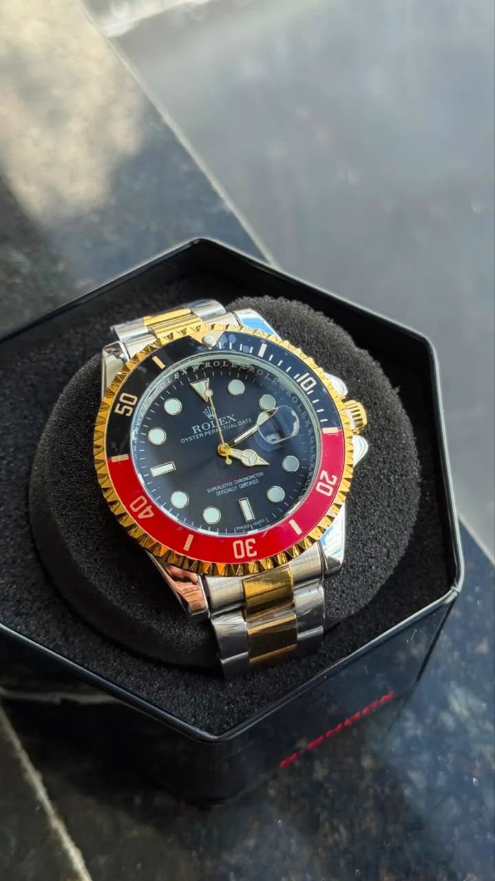 Relógio Rolex submarine série prata  - Foto 3
