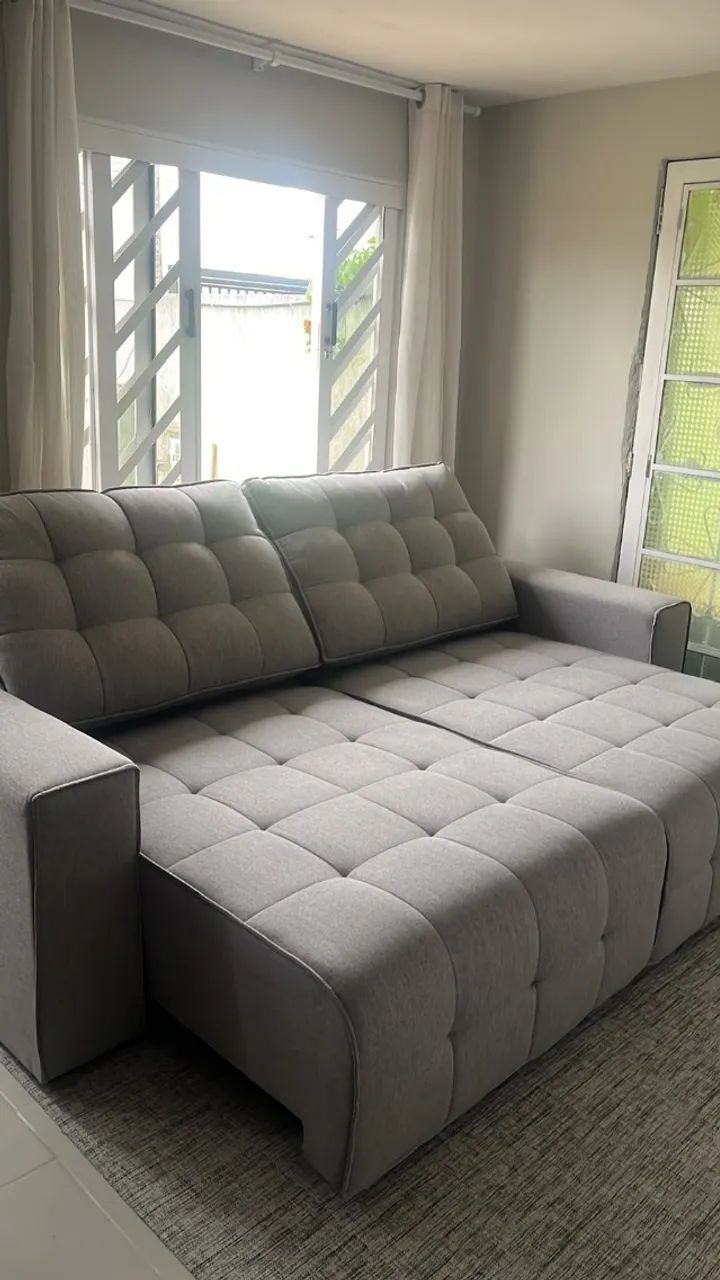 Sofá confortável em ótimo estado