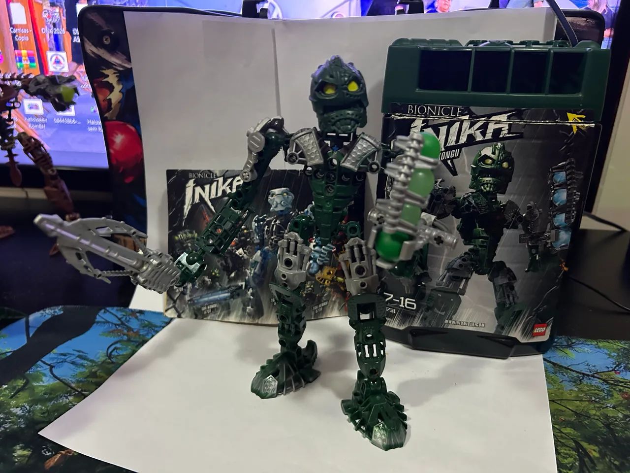 LEGO Bionicle toa Kongu  completo