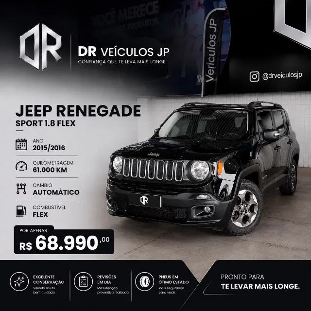 Jeep Renegade Sport 1.8 4X2 Flex 16V Aut. 2016