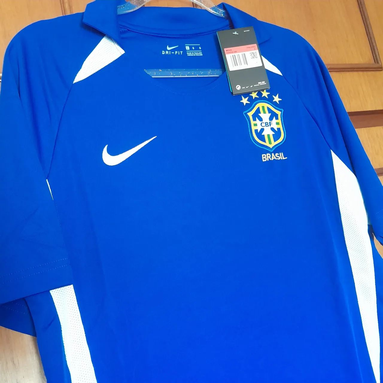 Camisa Brasil retrô 2002 G - Foto 4