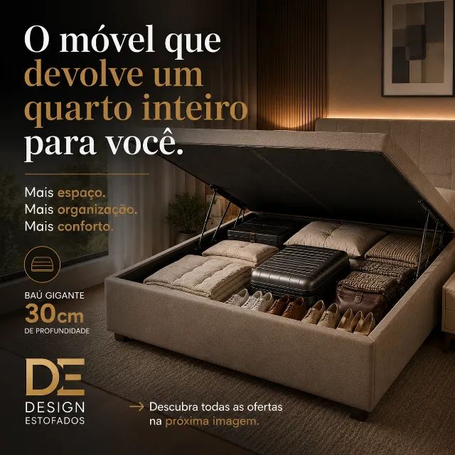 BASE BAÚ PRIME - BASE DE CAMA