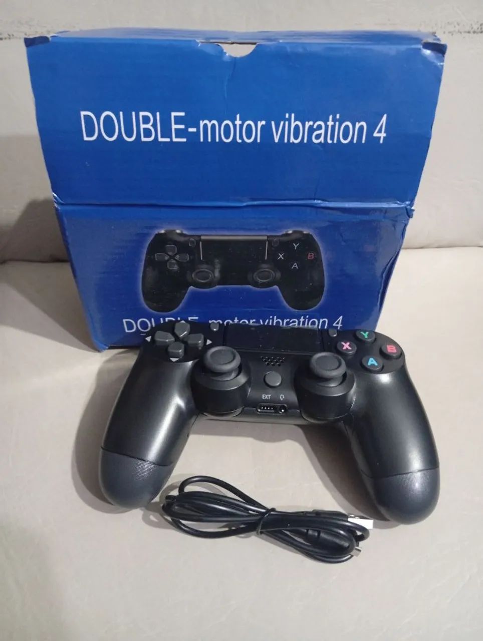Controle PS4 e PC Bluetooth Wireless - Joystick PS4 