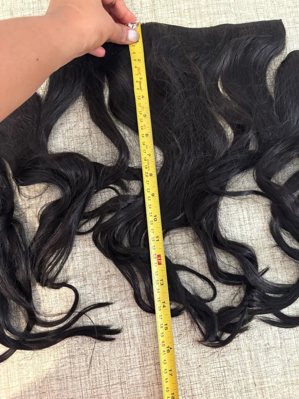 Cabelo humano aproximadamente 40cm - Foto 3