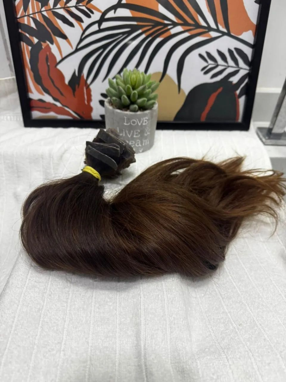 Cabelo Brasileiro 50cm  - Foto 3