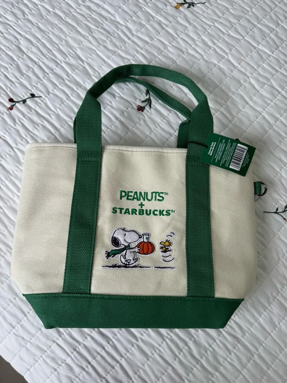 Bolsa Snoopy Starbucks