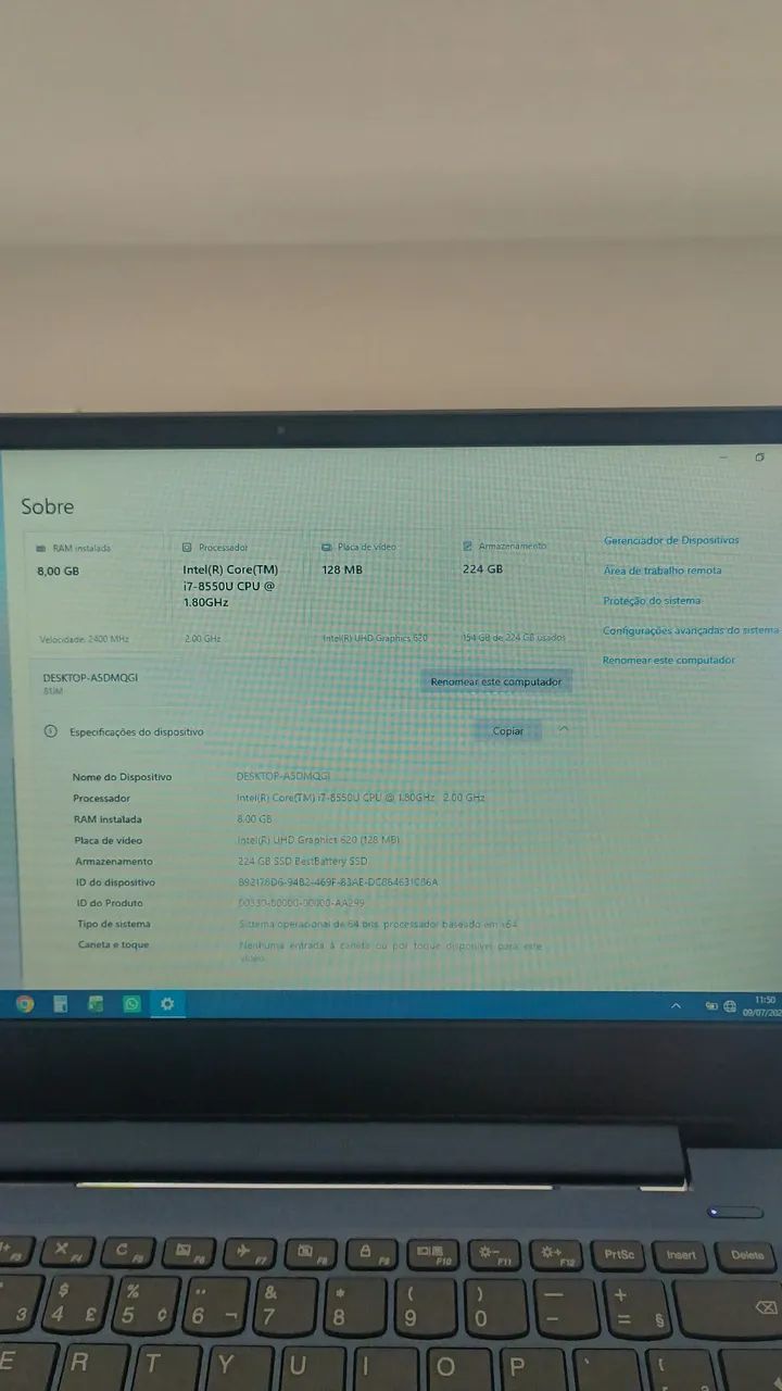 Notebook Semi novo  - Foto 3