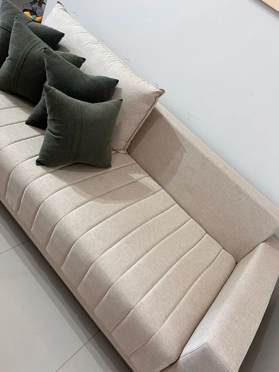 Sofá living de linho  - Foto 4