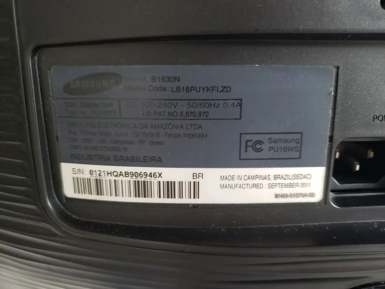 Monitor Samsung B1630N - Foto 3