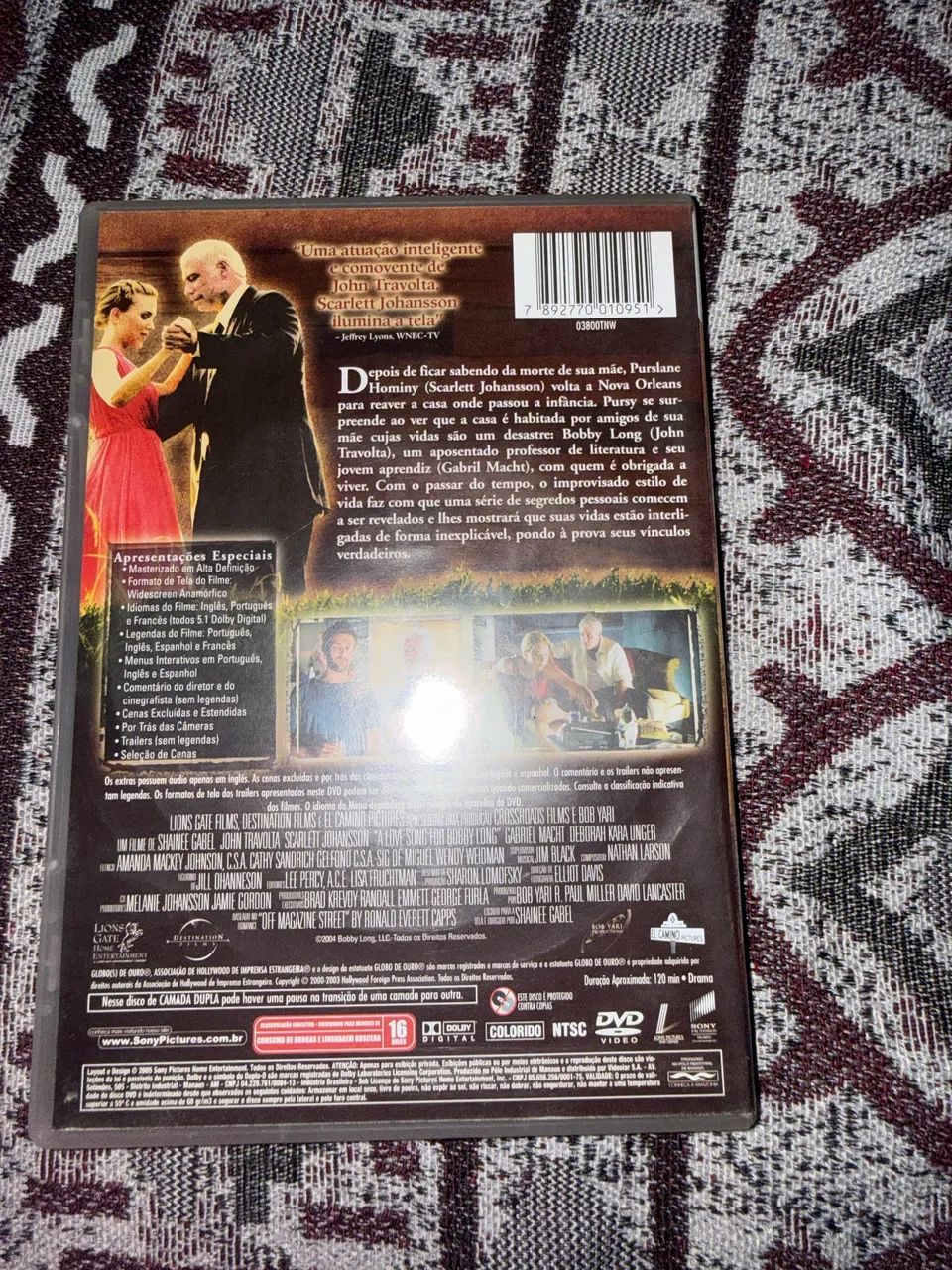 DVD uma canção de amor  - Foto 2