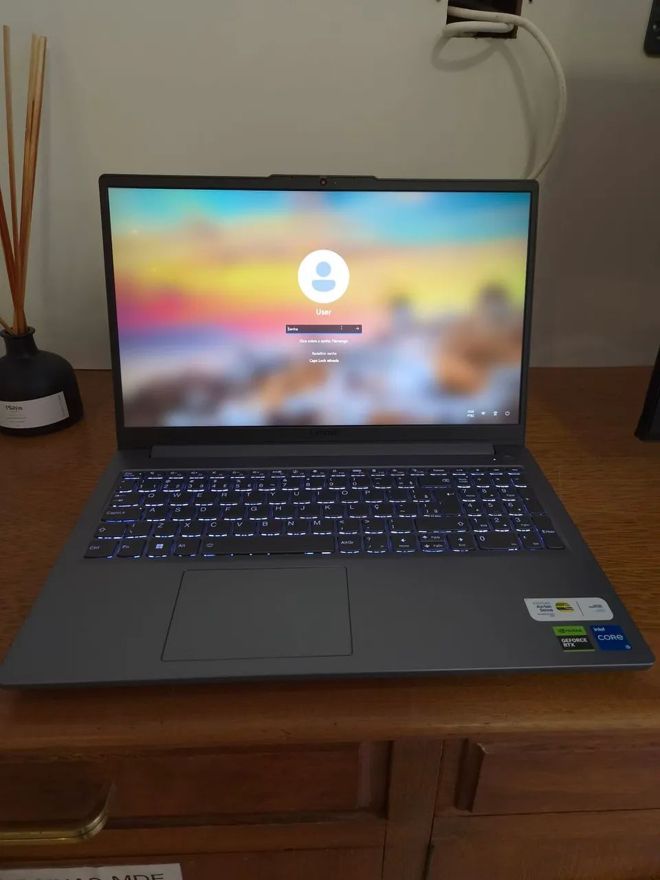 Notebook LOQ Lenovo com tela de 144hz - Foto 2