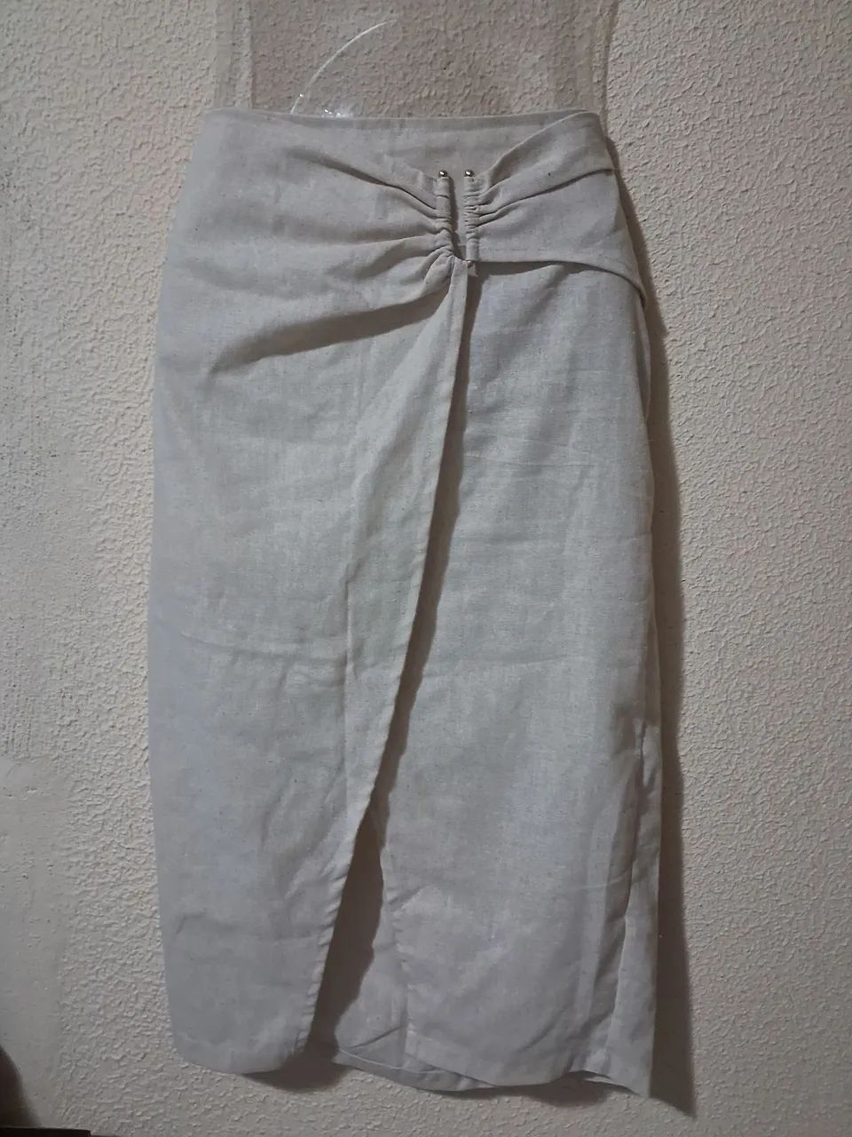 Saia de linho M veste 42