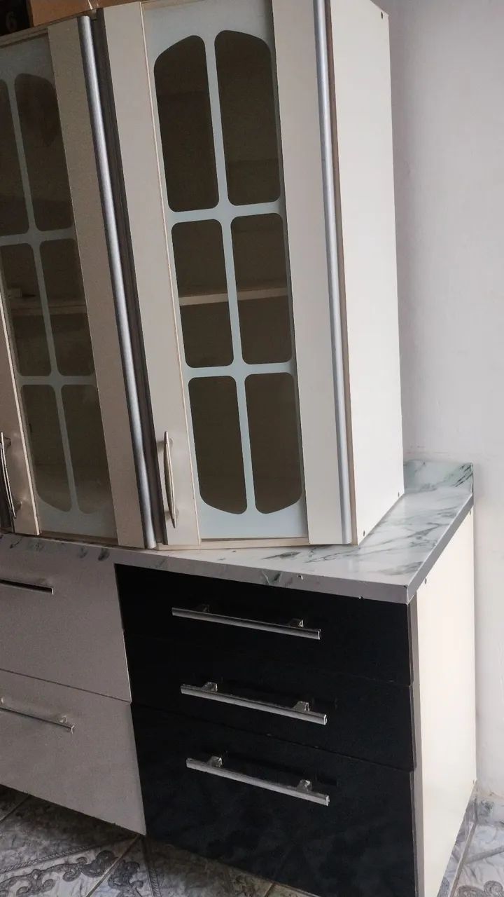 Armário de cozinha balcão e Parede - Foto 4
