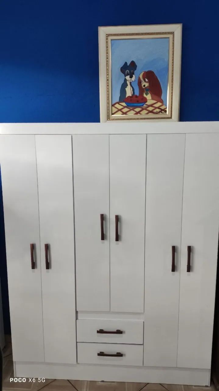 Guarda Roupa 6 Portas 