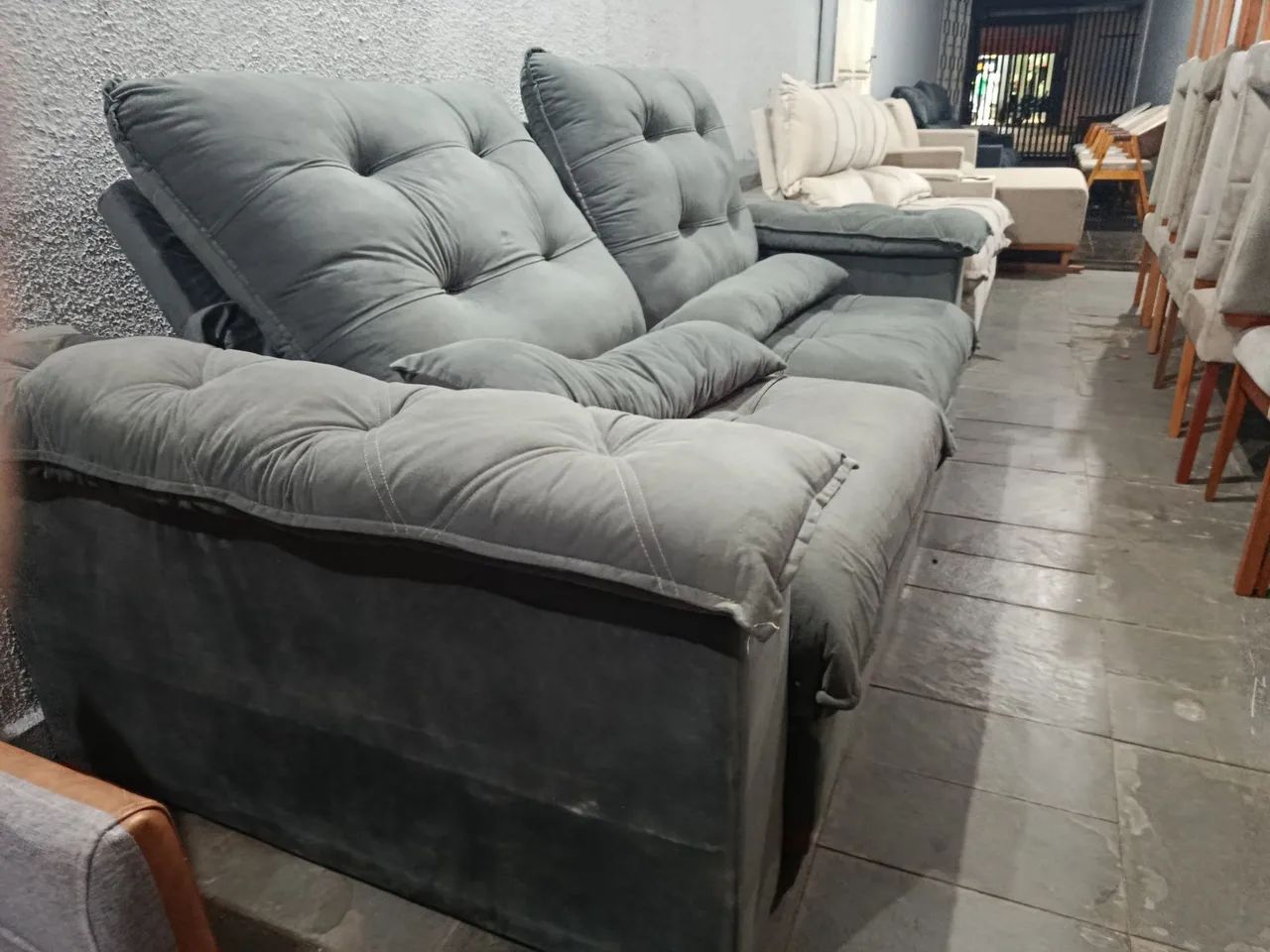 Sofá Boulevard Retrátil e Reclinável 2,30 - Peça Única  - Foto 2