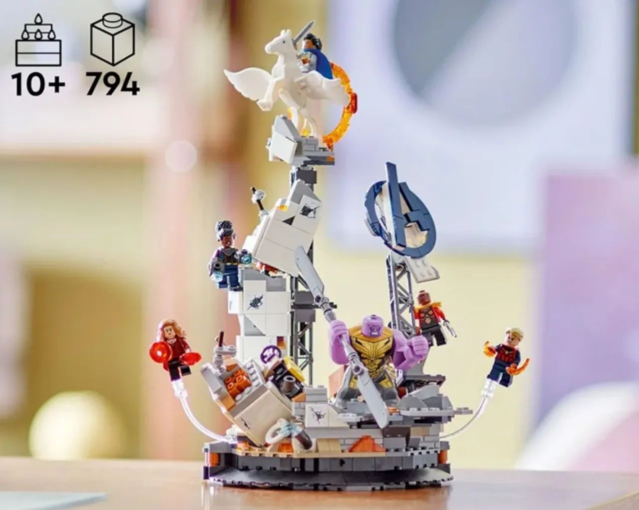Lego 76266 Ultimato:A batalha final NOVO LACRADO  - Foto 3