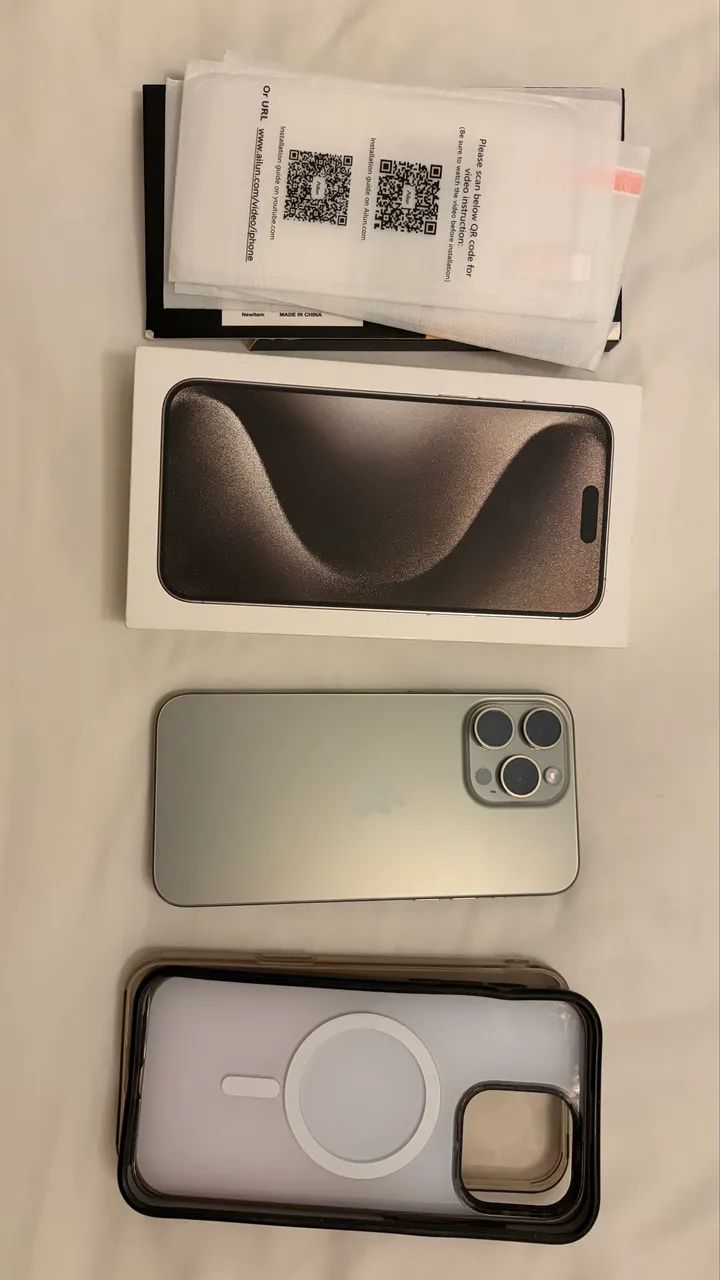 ✨【美品】iPhone 15 256GB / バッテリー良好84% ムスビー｜【バッテリー84%】iPhone 15ProMax 256GB ホワイト