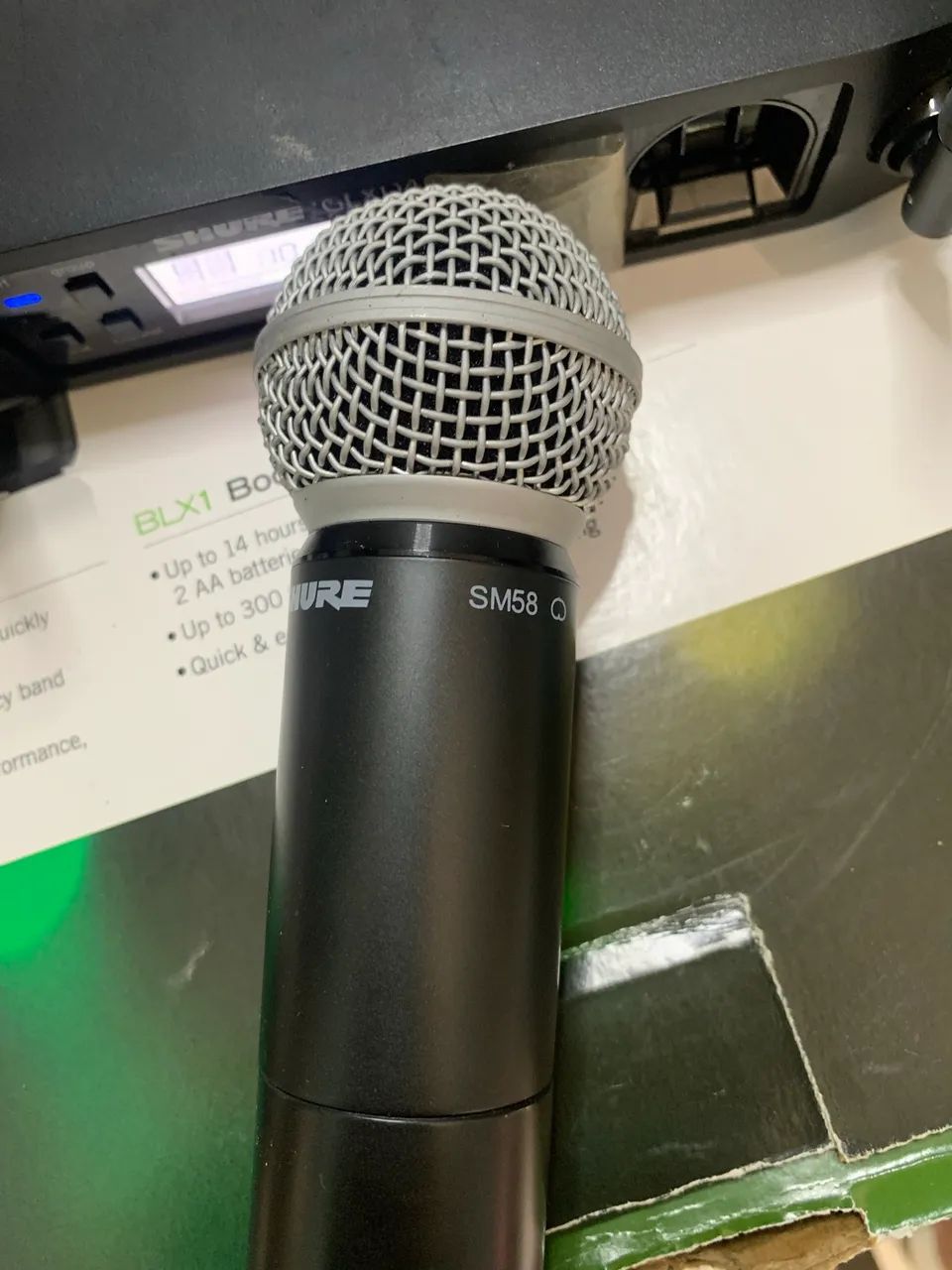 Microfone sem fio Shure GLXD4 Z2 - Foto 3