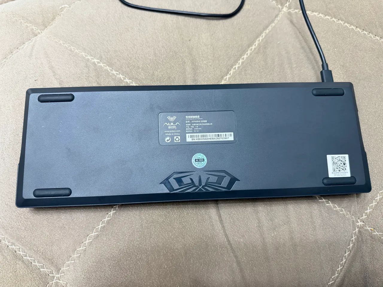 Teclado Magnético Gamer Aula Win 68He - Foto 2