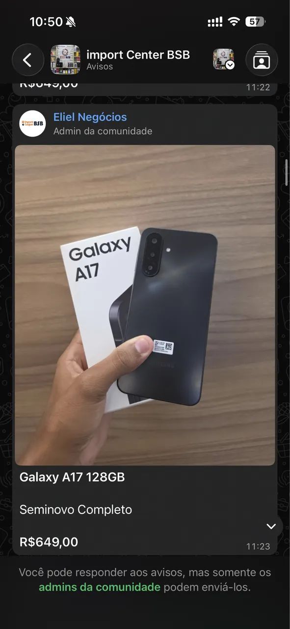 SAMSUNG GALAXY A17 128GB