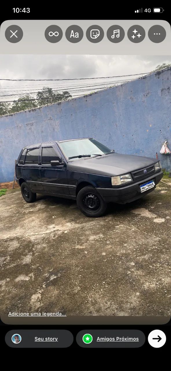 Fiat Uno Mille 1.0 Electronic 4P 1994
