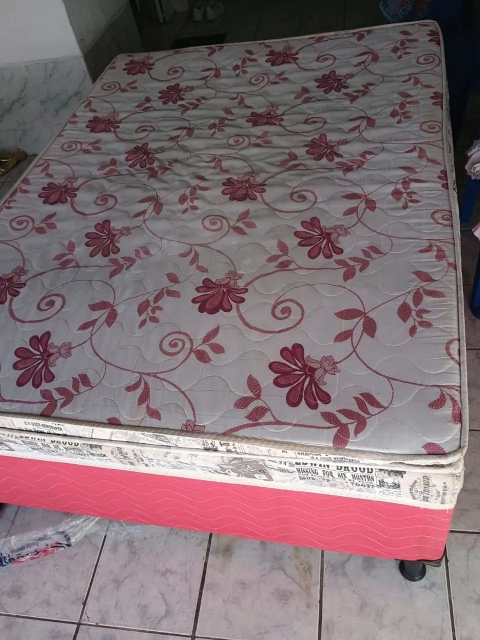 Cama Box Casal Usada e Higienizada - Ótimo Preço! - Foto 3
