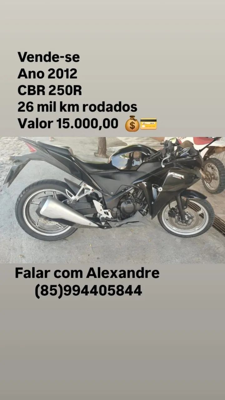 CBR 250 r a mais nova do mercado 
