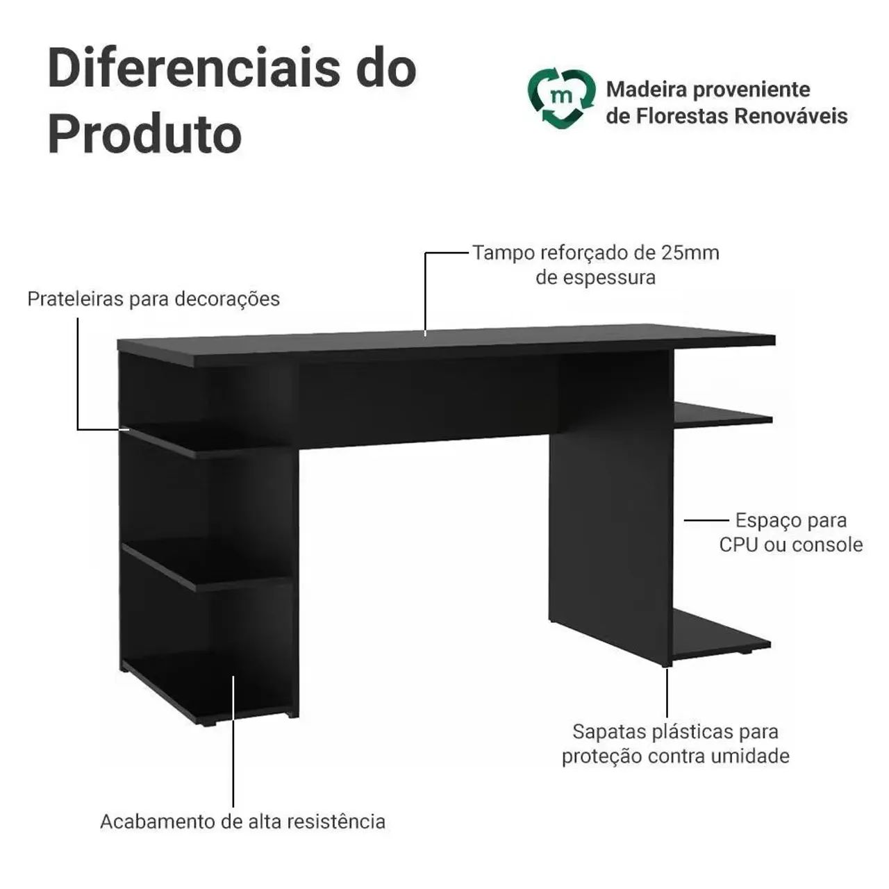 Mesa em ótimo estado de conservação  - Foto 2