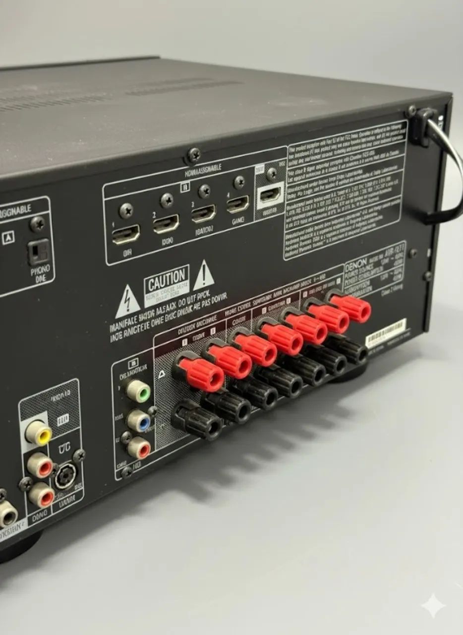 Denon AVR-1611 Completo - 7.1 ou 2 Canais - Aparelhos de Som