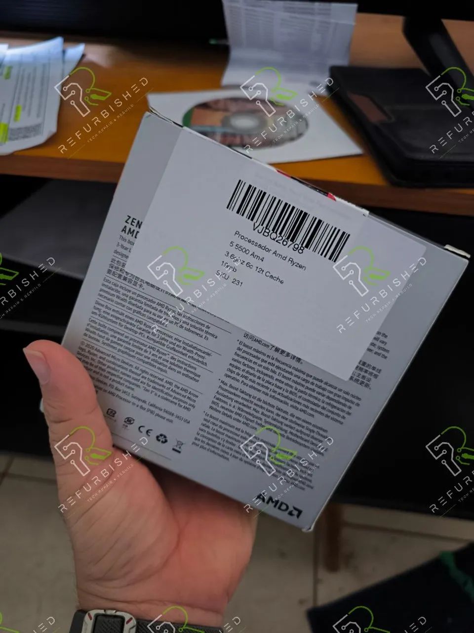 Ryzen 5 5500 lacrado! - Foto 4