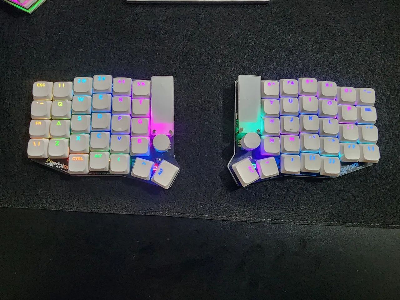 Teclado Sofle v2 split low profile sem fio importado 