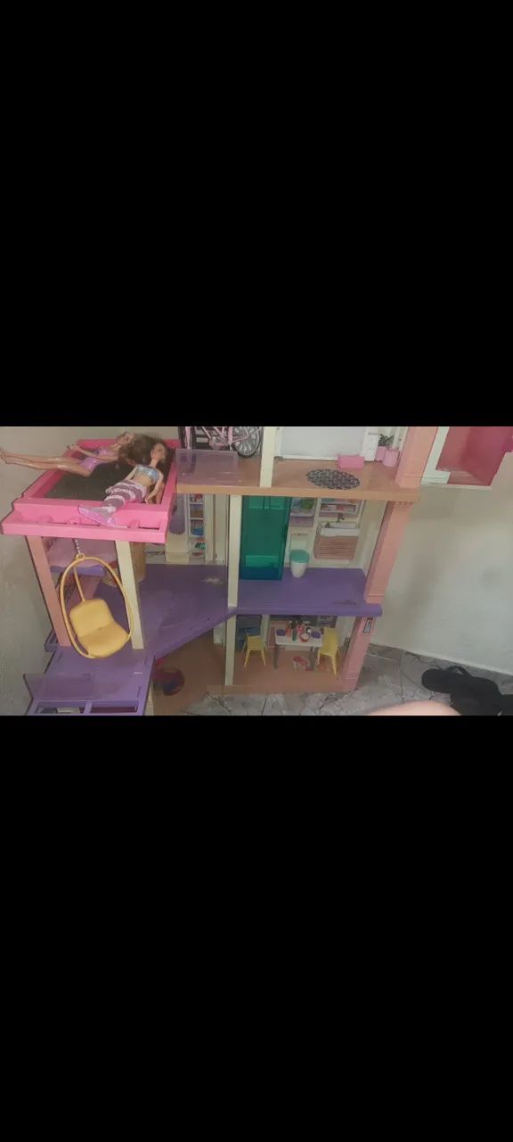 casa de boneca eletrônica 