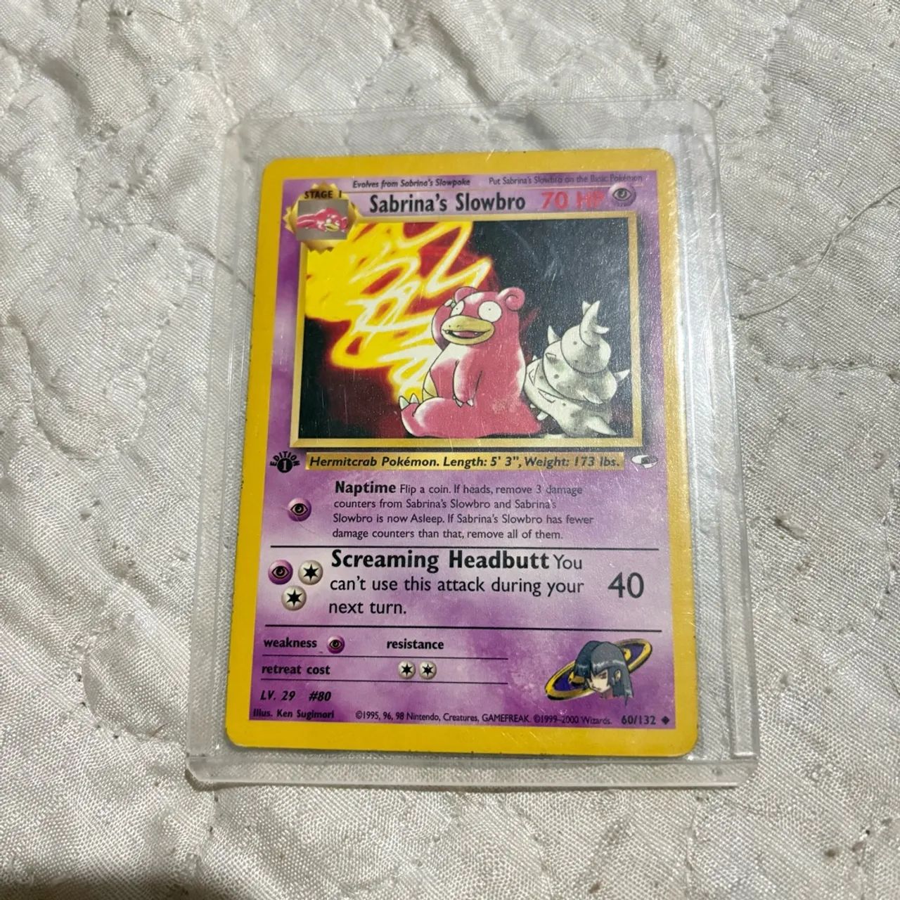 Carta Pokemon- Sabrinas Slowbro